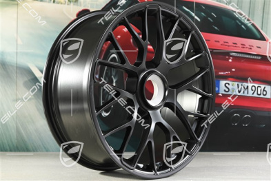 20" Felga Turbo S, centralne mocowanie, 8,5J x 20 ET51, czarny mat