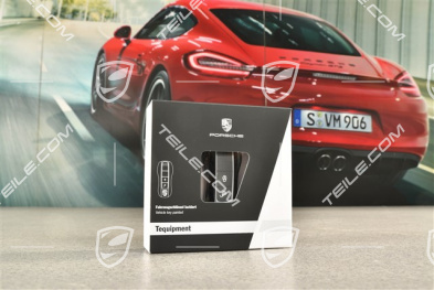 Vehicle key side faces / Key cap, Painted / lacquered Jet Black metallic