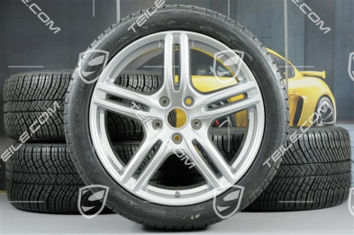 20" Winterräder Satz "Panamera Turbo", Felgen 9,5 J x 20 ET71 + 10,5 J x 20 ET71 + Michelin Pilot Alpin 4 Winterreifen 275/40 R20 + 315/35 R20