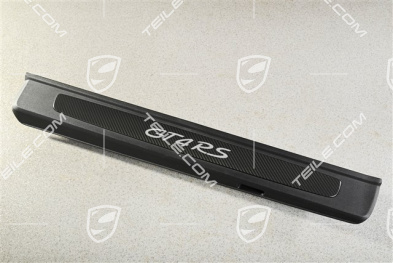 Einstiegleiste / Schwellerblende, Carbon, Cayman GT4 RS, L