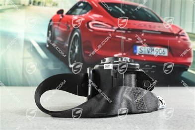 Seat safety belt, rear, Black, L=R