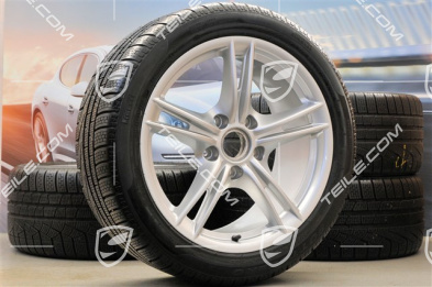 18-inch Boxster S II winter wheel set (with tyres), front wheels 8J x 18 ET57 + rear 9J x 18 ET43 + tyres 235/40 ZR18 + 255/40 ZR18