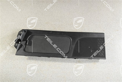 Abdeckung mit rollo für Ablagefach / Handschuhfach / Handschuhkasten, hinten, Schwarz, L