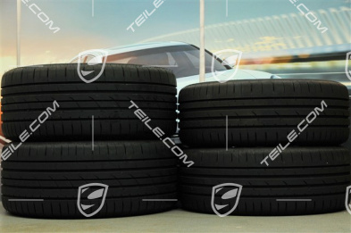 18" Boxster koła letnie komplet, 8J x 18 ET57 + 9J x 18 ET47 + opony letnie Goodyear Eagle F1 + 265/45 R18, bez czujników ciśnienia RDK