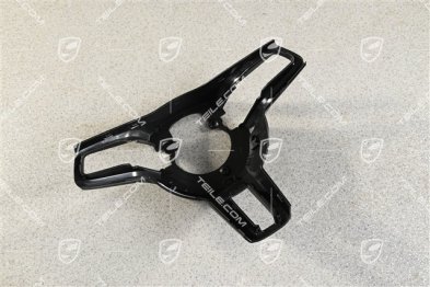 Abdeckblende hinten für beheizbares Lenkrad mit Schaltwippen, Schwarz