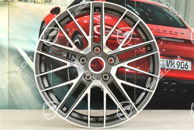 20-inch wheel rim Turbo V, 8,5J x 20 ET50, Titan