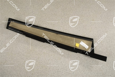 Front door / B-pillar outer cover, Black, R