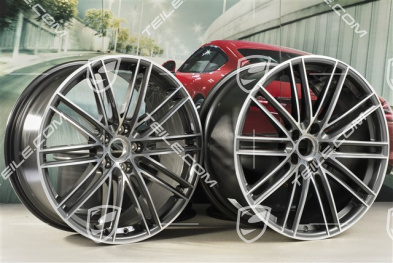 22" Felgensatz Turbo IV, 11,5J x 22 ET52 + 10J x 22 ET48, für Cayenne Coupé