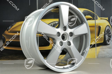 20" Felge, Sport Classic, 9,5J x 20 ET65, GT-silber-metallic