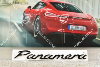 Badge / Emblem Panamera, Black