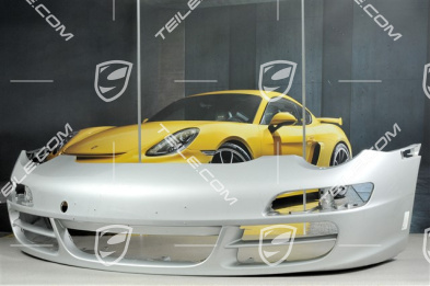 Front bumper covering, 6-speed transmission, with holes for headlight washer system