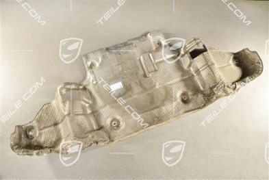 Heat protection / Heat shield rear boot floor