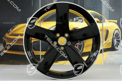 21" komplet felg Sport Classic, 9J x 21 ET26 + 10J x 21 ET19, czarne