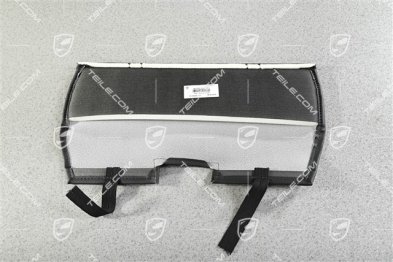 Fabric cover / Trim for Backrest shell, Black