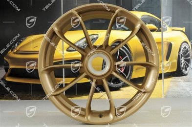 20" felga GT3RS, z napisem GT3RS, 9,5J x 20 ET50, aurum metalik