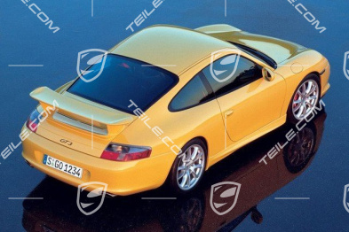 AERO KIT "CUP II" Engine/rear lid with spoiler/wing, for C2/C4 Coupé