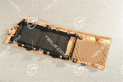 Abdeckung mit rollo für Ablagefach / Handschuhfach / Handschuhkasten, hinten, Luxorbeige, R