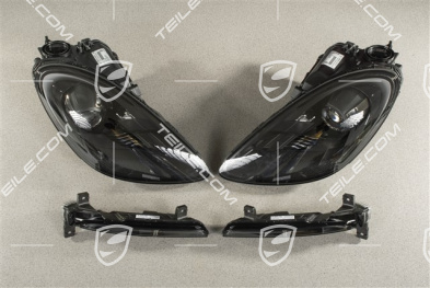 BiXenon Reflektory z PDLS, przyciemnione, komplet L+R