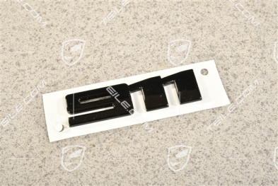 Schriftzug "911", Schwarz