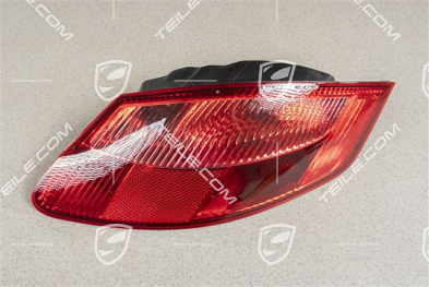 Lampa tylna, kompletna, czerwona, R