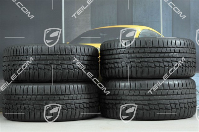 18-inch Panamera winter wheel set, 8J x 18 ET 59 + 9J x 18 ET 53 + NEW Nokian winter tyres 245/50 R18 + 275/45 R18, DOT/prod.year 2013