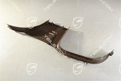 Tapicerka dolna słupka B, brązowa Saddle Tan, L