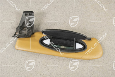 Sonnenblende, Cabrio, Kunstleder, Sandbeige, L