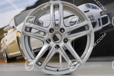 19" Felge Panamera TURBO, 9J x 19 ET60, Brilliantchromlack