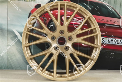 21" Felga Panamera Exclusive Design Sport, 11,5J x 21 ET69, Aurum satynowy półmat