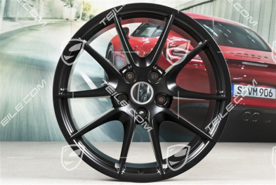 20-inch wheel, Carrera S III, 9,5J x 20 ET45, black satin mat