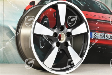 20" Felge Sport Classic "50 Jahre 911", 9J x 20 ET51, in Schwarz