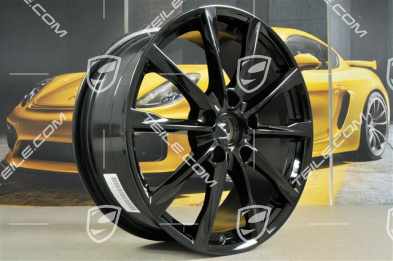19-inch wheel rim Boxster S, 8J x 19 ET57, black high gloss