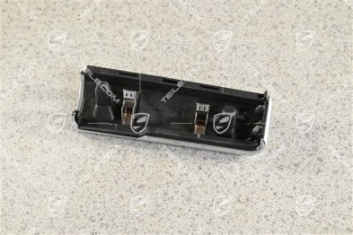 Zierleiste für Schalttafelverkleidung, Galvanosilber, RHD, L