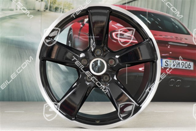 20" felga Sport Classic, 11,5J x 20 ET63, czarny wysoki połysk