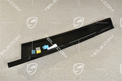 Front door / B-pillar outer cover, Black, L