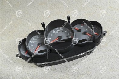 Kombiinstrument / Tacho, 6-Gang Schaltgetriebe, Rallyeschwarz
