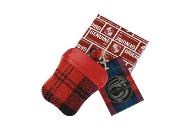 '50 Years 911 Turbo' key pouch  red