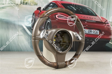 Steering wheel, Multi-Function, Heating, Selector lever, Umbra, walnut high gloss