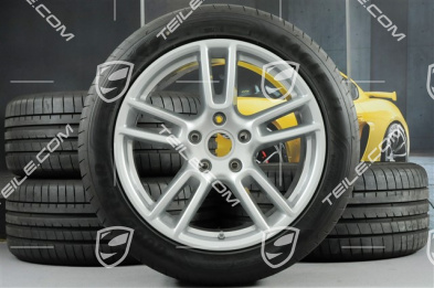 19" Sommerräder Satz "Panamera", Felgen 9J x 19 ET64 + 10,5 J x 19 ET62 + Goodyear Eagle Sommerreifen 265/45 R19 + 295/40 R19