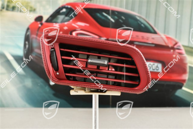 Side Air vent, galvano silver, bordeauxred, R