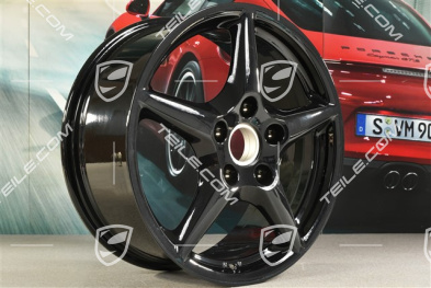 18" Felga Carrera III, 8J x 18 ET57, Lemmerz, czarny wysoki połysk