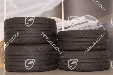 19-inch Turbo II summer wheel set, wheels 8Jx19 ET57+11J x 19 ET 51 + summer tyres 235/35 ZR 19+305/30 ZR 19, without TPMS