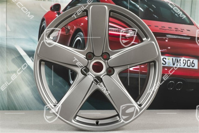 19" "Sport Classic" komplet felg, felgi 8,5J x 19 ET21 + 9J x 19 ET21, platinum satynowy półmat
