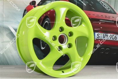 18" Felge Turbo Look I, 7,5J x 18 ET50, Lizard green