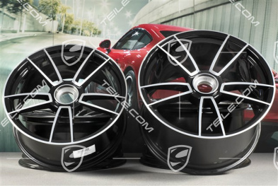 20+21" Felgensatz Turbo Sport 4 für 992.1 GTS, 8,5J x 20 ET50 + 11,5J x 21 ET67