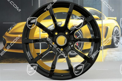 20" Carrera Classic (II) Felgensatz, Felgen 8,5 J x 20 ET49 + 11,5 J x 20 ET56, in Schwarz