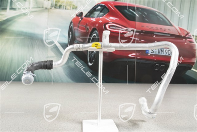 Kühlwasserrohr / Kühlwasserschlauch mit Haltebügel 2,9 / 3,0 V6 Benzin, Hybrid