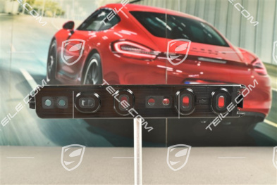 Front bumper, wiring harness connecting point / support rail, L=R