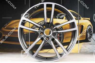 21" Felga Cayenne Turbo, 9,5J x 21 ET46, Titanium