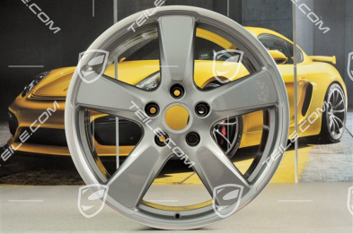 20" komplet felg Sport Classic, 9J x 20 ET51 + 11,5J x 20 ET56, do 991 Turbo MK1 i MK2,  GT srebrny metalik